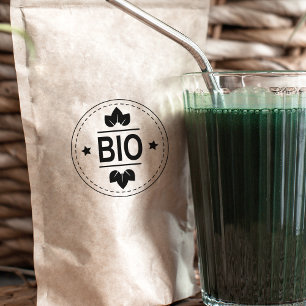 Enkel bioprodukt, miljövänlig stämpel