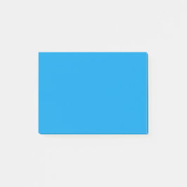 Enkel blå post-it block