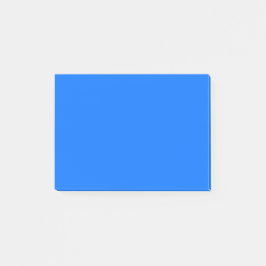 Enkel blå post-it block