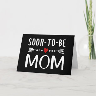 Enkel blivande mamma mors dag Vykort
