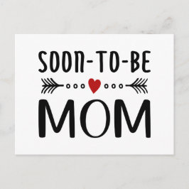 Enkel blivande mamma på mors dag | Postkort Vykort