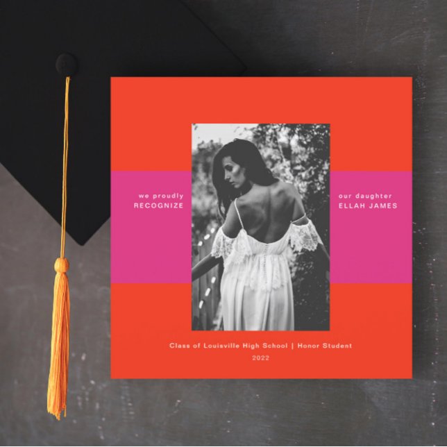 Enkel blockering av Modets fotomeddelande till stu Inbjudningar (Skapare uppladdad)