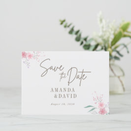 Enkel blomma Elegant Spara datumadaptern Tilläggskort