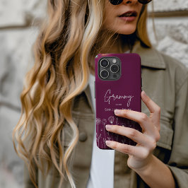 Enkel Blommig Nana Anpassad Titel