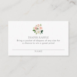 Enkel Blommigt för Rosa, nedkylning av höljet Raff Tilläggskort