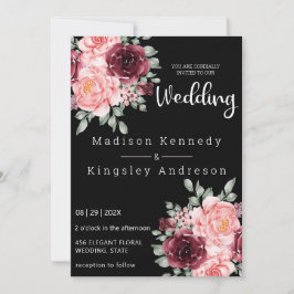 Enkel Blommigt Spectaculär Elegant Luxuriös Inbjudningar