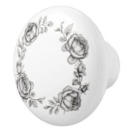 Enkel blomster ring av rosor knopp