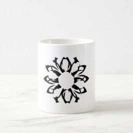 Enkel blomsterformad kopp