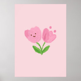 Enkel Botanisk Grön Blad Minimalistisk Tryck