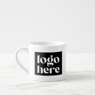 Enkel Branded Business Large Logotyp Espresso Mugg Espressomugg