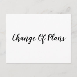 Enkel Bröllopsförsening  Meddelande Vykort