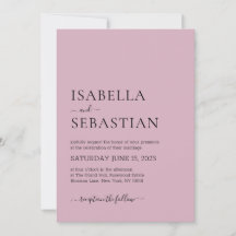 Enkel bröllopsljus rosa