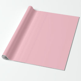 Enkel bubbelgummi rosa färgnyans ton presentpapper