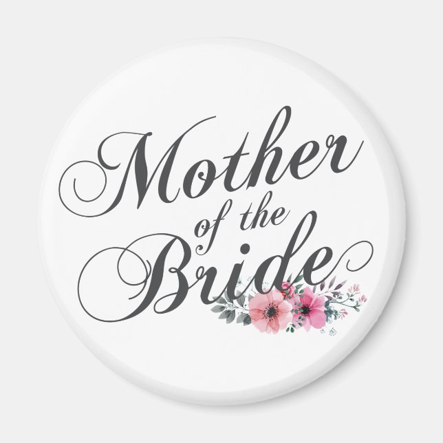 Enkel Budens mamma Bröllop | Magnet (Framsidan)