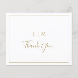 Enkel budgetbröllop tack tack för antik guld