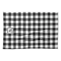 Enkel Buffalo Play Monogram Black White