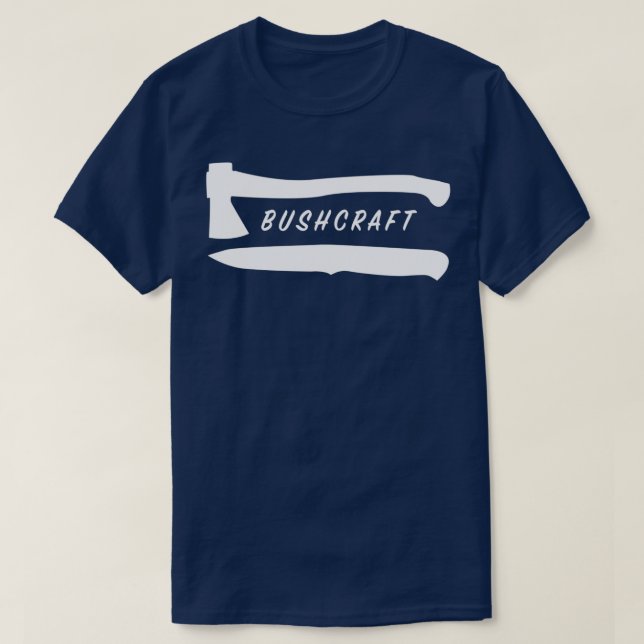 Enkel Bushcraft T Shirt (Design framsida)