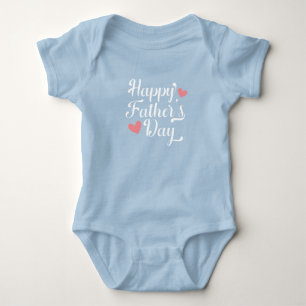 Enkel Calligrafi i Lycklig Fars dag Kostym T Shirt