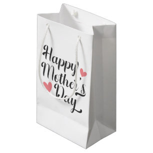 Enkel Calligrafi i Lycklig Mors dag   Gift Bag