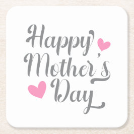 Enkel calligrafi i Lycklig Mors dag| Underlägg