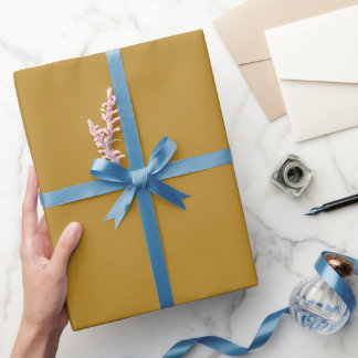 Enkel Campus Guld Färg Nyans Ton Presentpapper