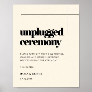 Enkel ceremoni, elegant och chic bröllop utan näta poster