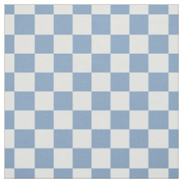 Enkel Chambray Blå Rutig Quiltning Tyg