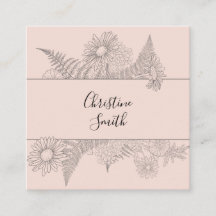 Enkel Chic - Beauty för  Blommigt-Daisy för Rosa