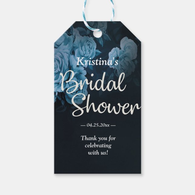 Enkel Chic Guld Geometric Ram Möhippa Presentetikett (Framsidan)