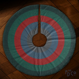 Enkel Chic - Jularm och Mysigt stripe Julgransmatta Fleece