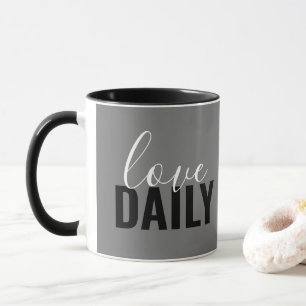 enkel chic KÄRLEK DAILY Mugg