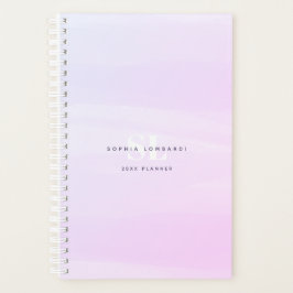 Enkel Chic Lavender Watercolor Tvättar planering