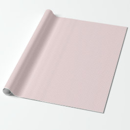 Enkel Chic Ljus rosa och vit Rand Presentpapper