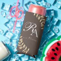 Enkel Chic Monogram Brown