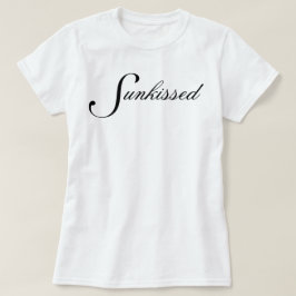 Enkel chic och vacker Sunkissed-stil T Shirt
