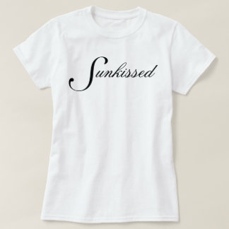 Enkel chic och vacker Sunkissed-stil T Shirt