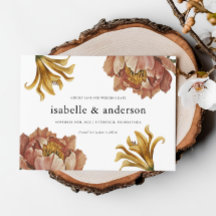 Enkel Chic, Rustic Blommigt Photo Bröllop