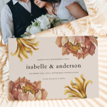 Enkel Chic, Rustic Blommigt Photo Bröllop