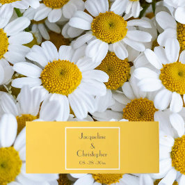 Enkel chic, skript namn elegant, modern Bröllop Band För Inbjudningskort