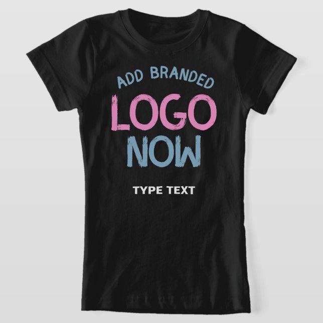 ENKEL CONTEMPORARY CLEAN BLACK FASHIONABLE CLIENT T SHIRT (Laydown)