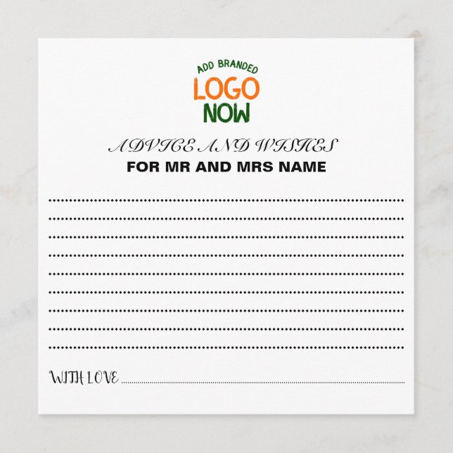 ENKEL CONTEMPORARY CLEAN WHITE FASHIONABLE CLIENT RÅDKORT (Framsida)