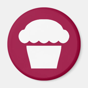 enkel cupcake / muffins magnet