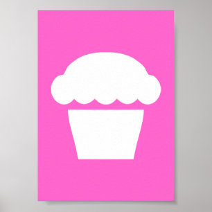 enkel cupkaka poster