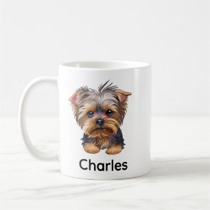Enkel cute Namn-adabel realism Kaffemugg