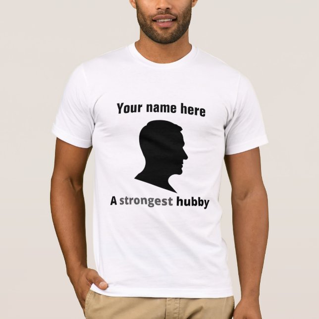 Enkel Cute Romantic Valentines day-familj T Shirt (Framsida)