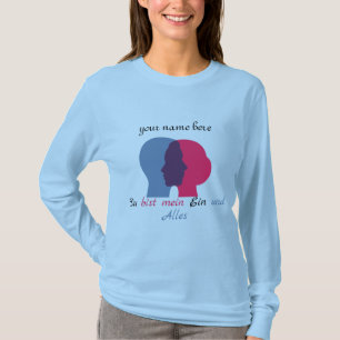 Enkel Cute Romantic Valentines day-familj T Shirt