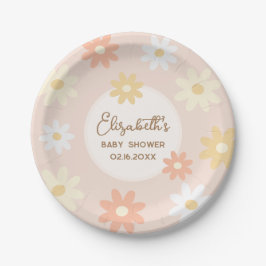 Enkel Daisy för Retro-Chic Boho Girl Baby Shower