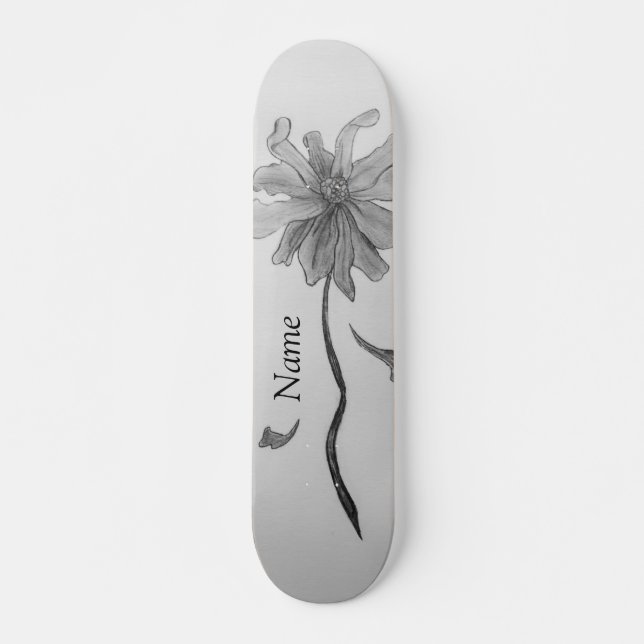 Enkel Daisy Namn Mini Skateboard Bräda 18,5 Cm (Framsida)