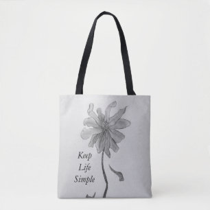 Enkel Daisy Tygkasse