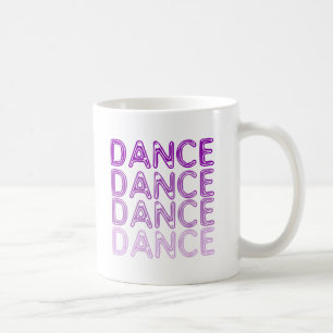 Enkel dansdesign kaffemugg